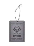 Mahogany Teakwood Car Air Freshener