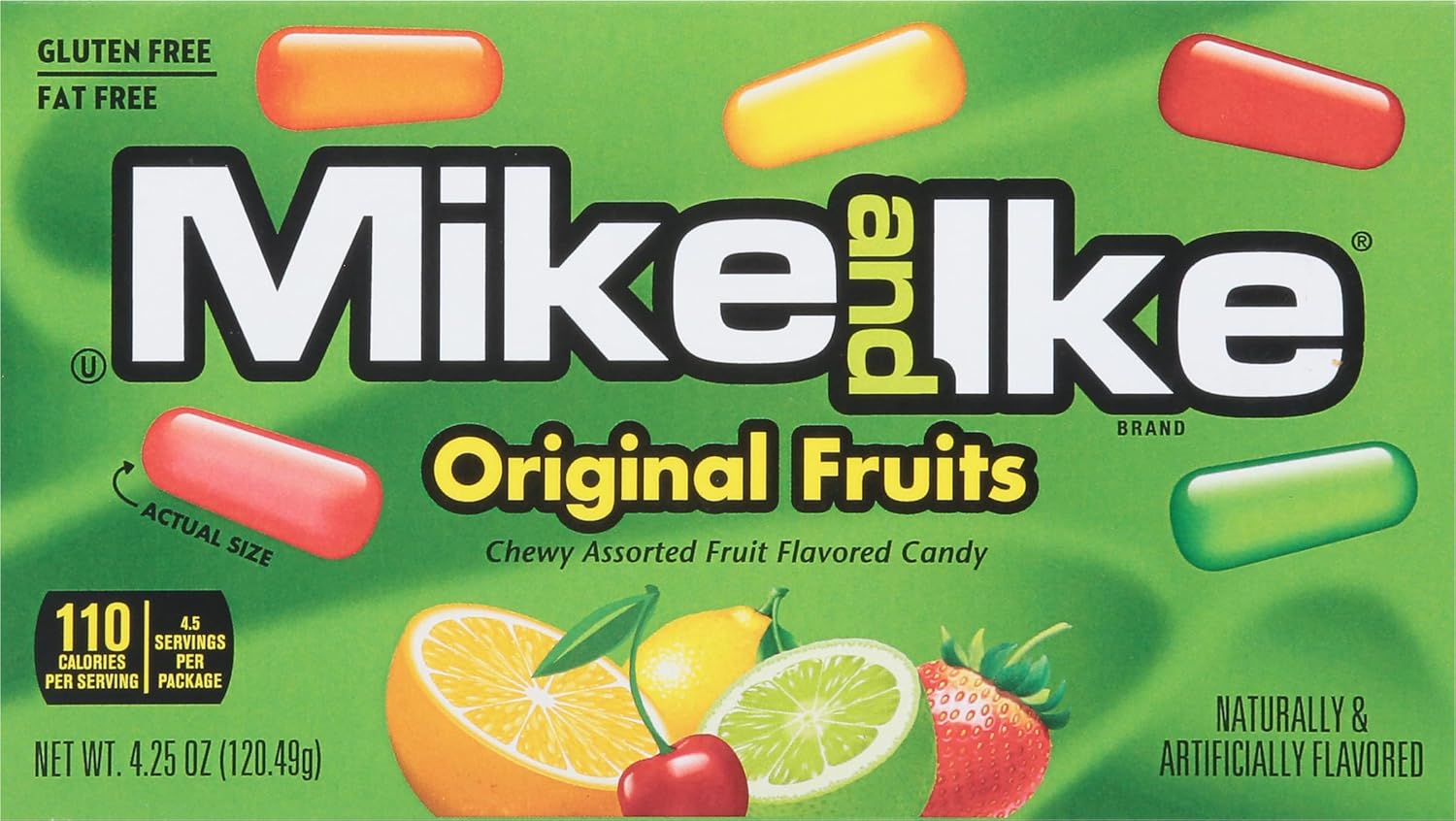 Mike and Ike Original Fruits 4.25oz
