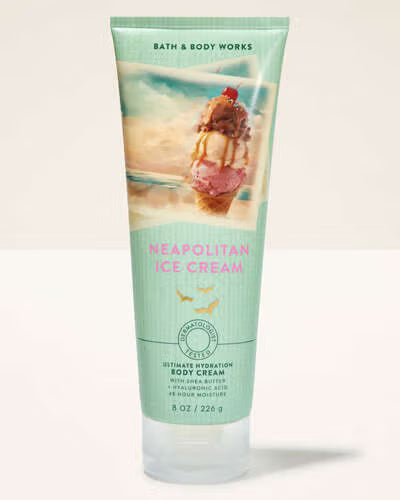 Neapolitan Ice Cream Body Cream