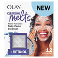 Olay Water Activated Cleansing Melts with Retinol - 12 pack