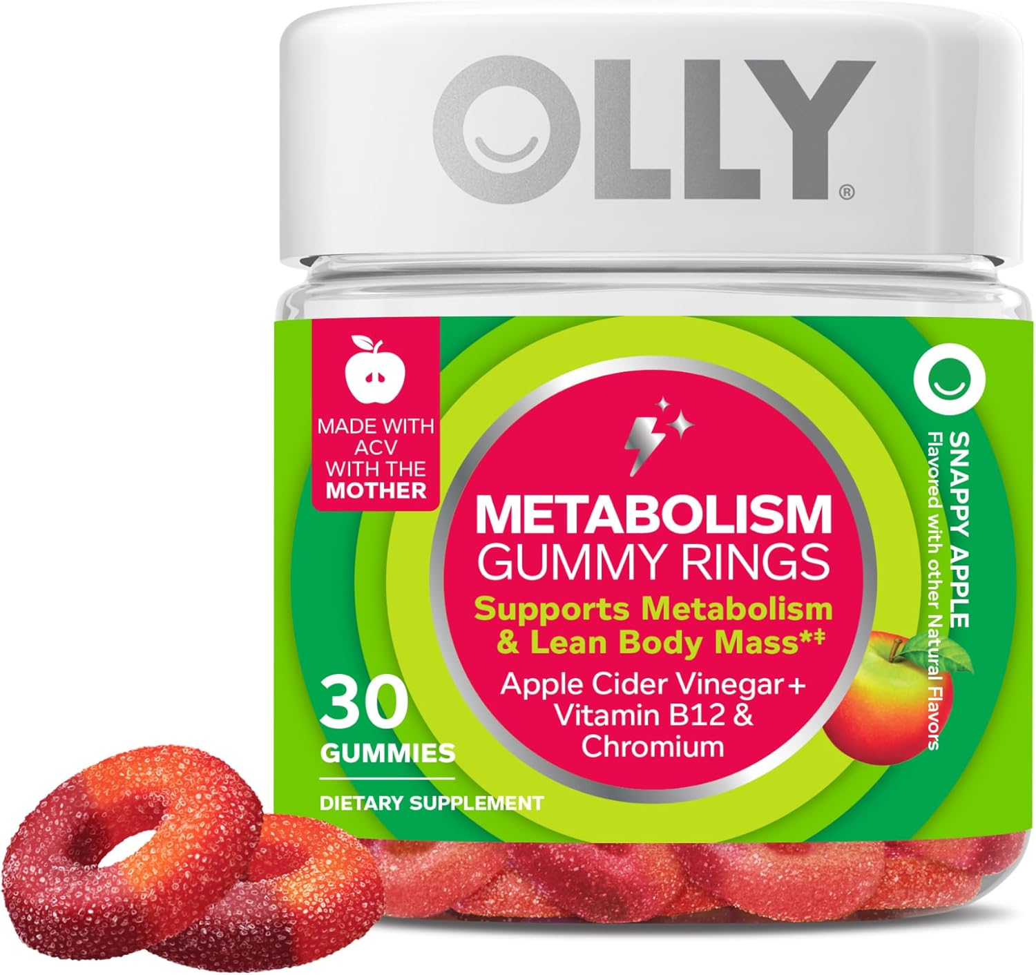 Olly Metabolism Gummies - 30 Day Supply