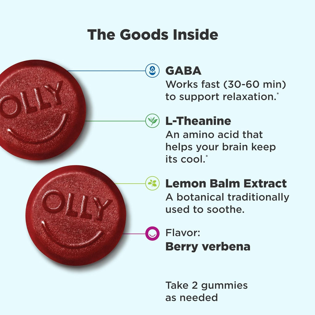Olly Stress Gummies - 30 Day Supply