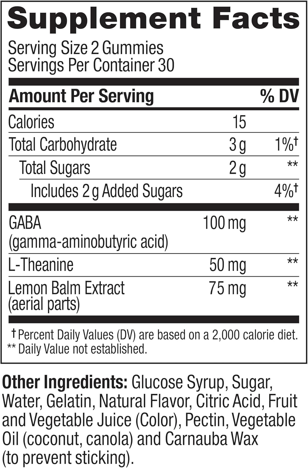 Olly Stress Gummies - 30 Day Supply