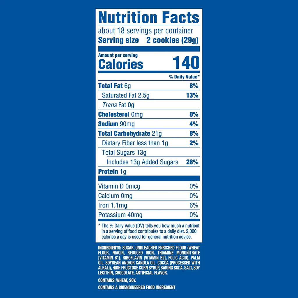 Oreo Chocolate Creme 17oz Family Size