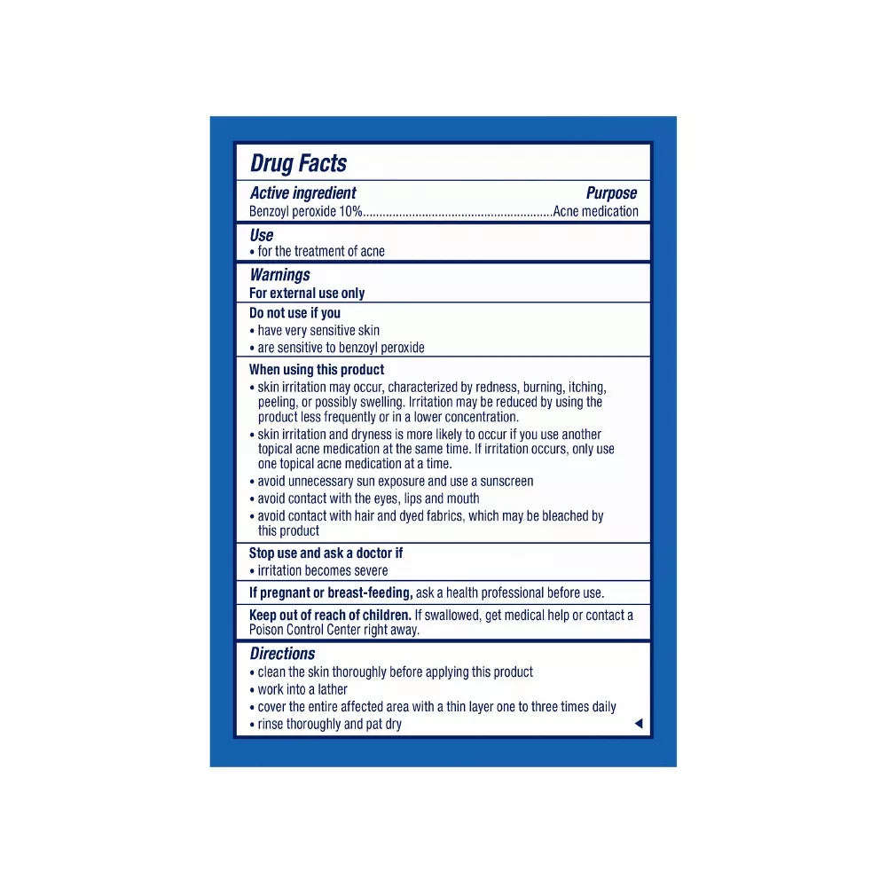 Panoxyl Acne Treatment Bar