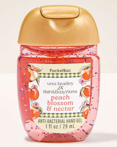 Vera Bradley Peach and Blossom Nectar PocketBac