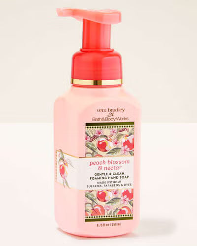 Vera Bradley Peach Blossom and Nectar Foaming Hand Soap