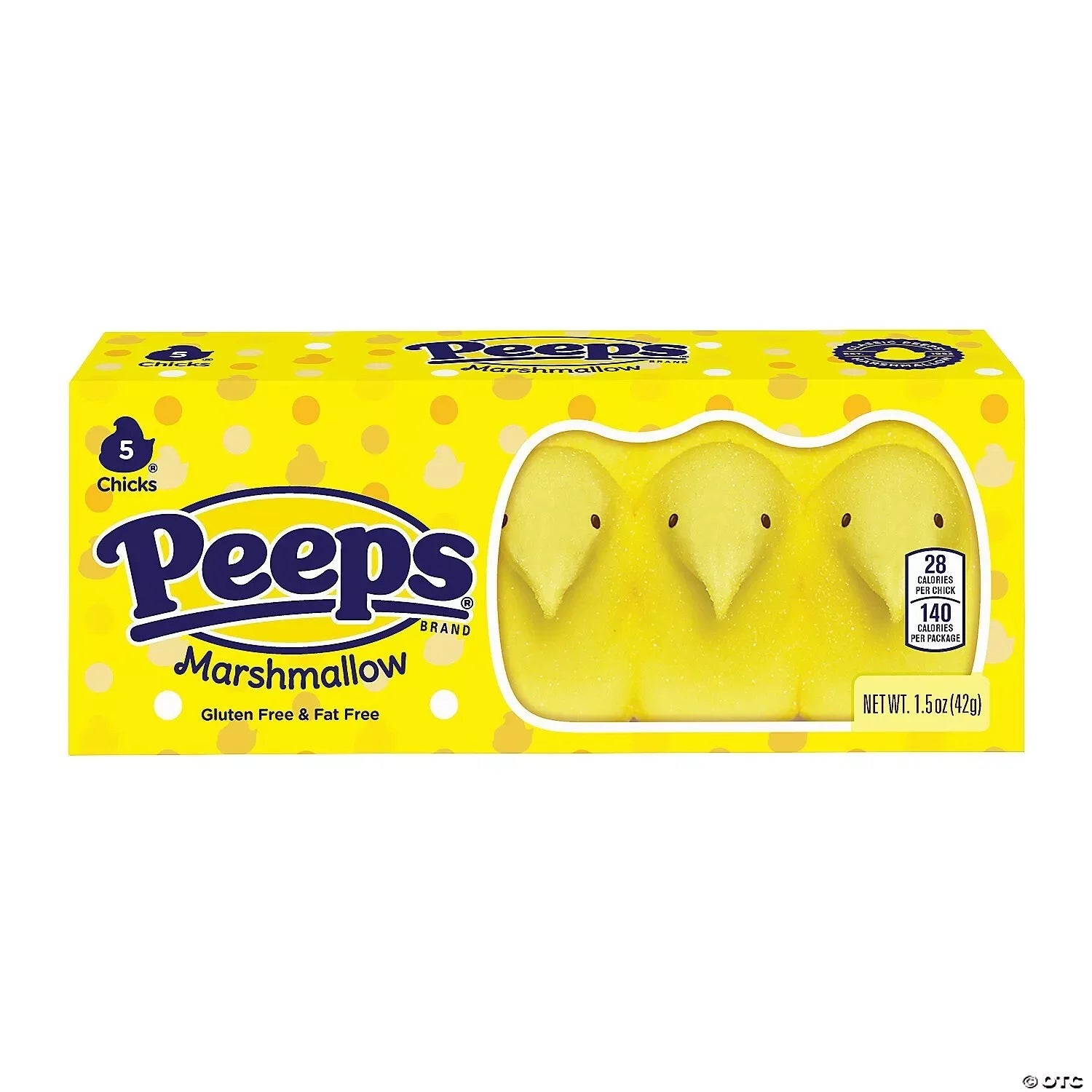 Peeps Yellow Chick Marshmallows (5 count)