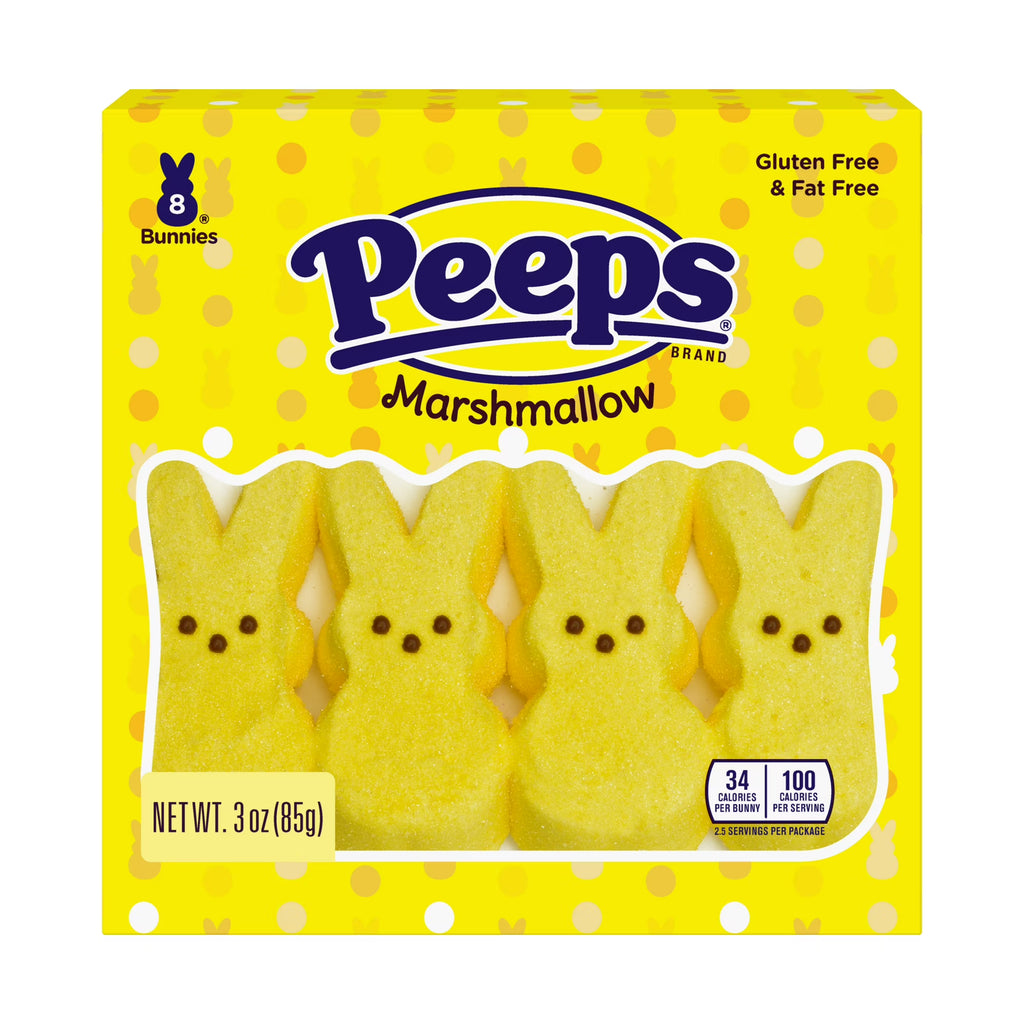 Peeps Yellow Bunny Marshmallows (8 count)