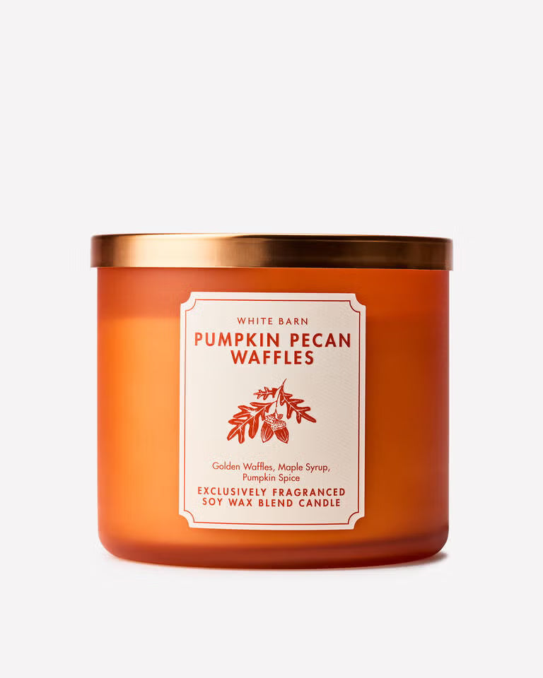 Pumpkin Pecan Waffles 3-Wick Candle
