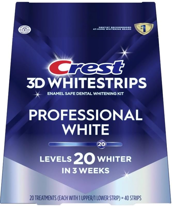 Crest Professional White 3D Whitestrips (20 Treatments)