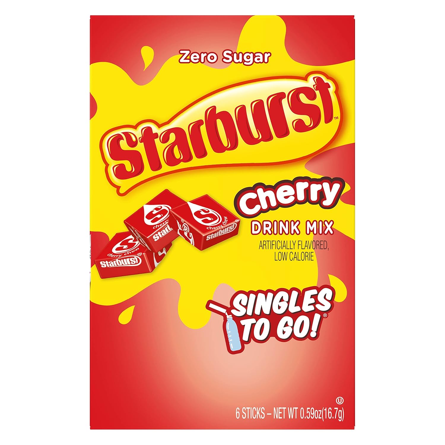 Starburst Drink Mix (6 servings) Cherry