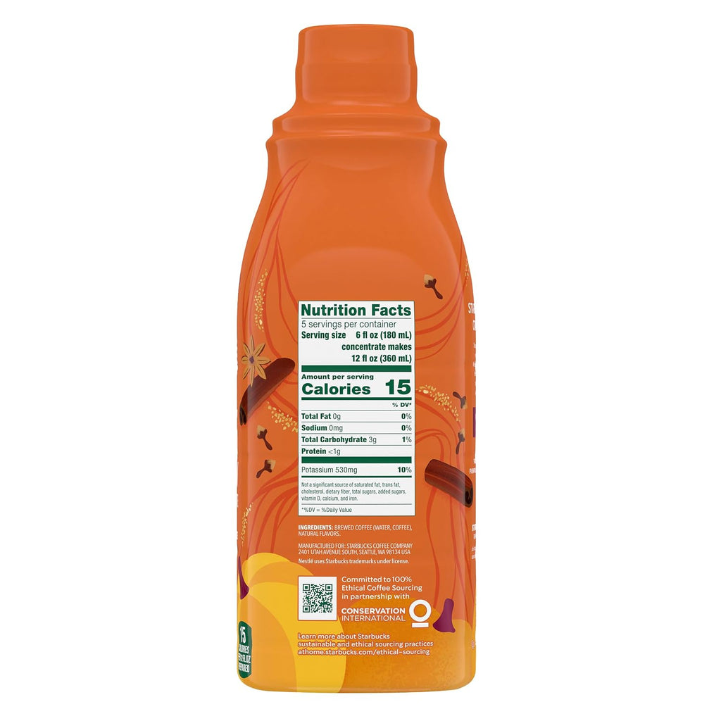 Starbucks Pumpkin Spice Cold Brew