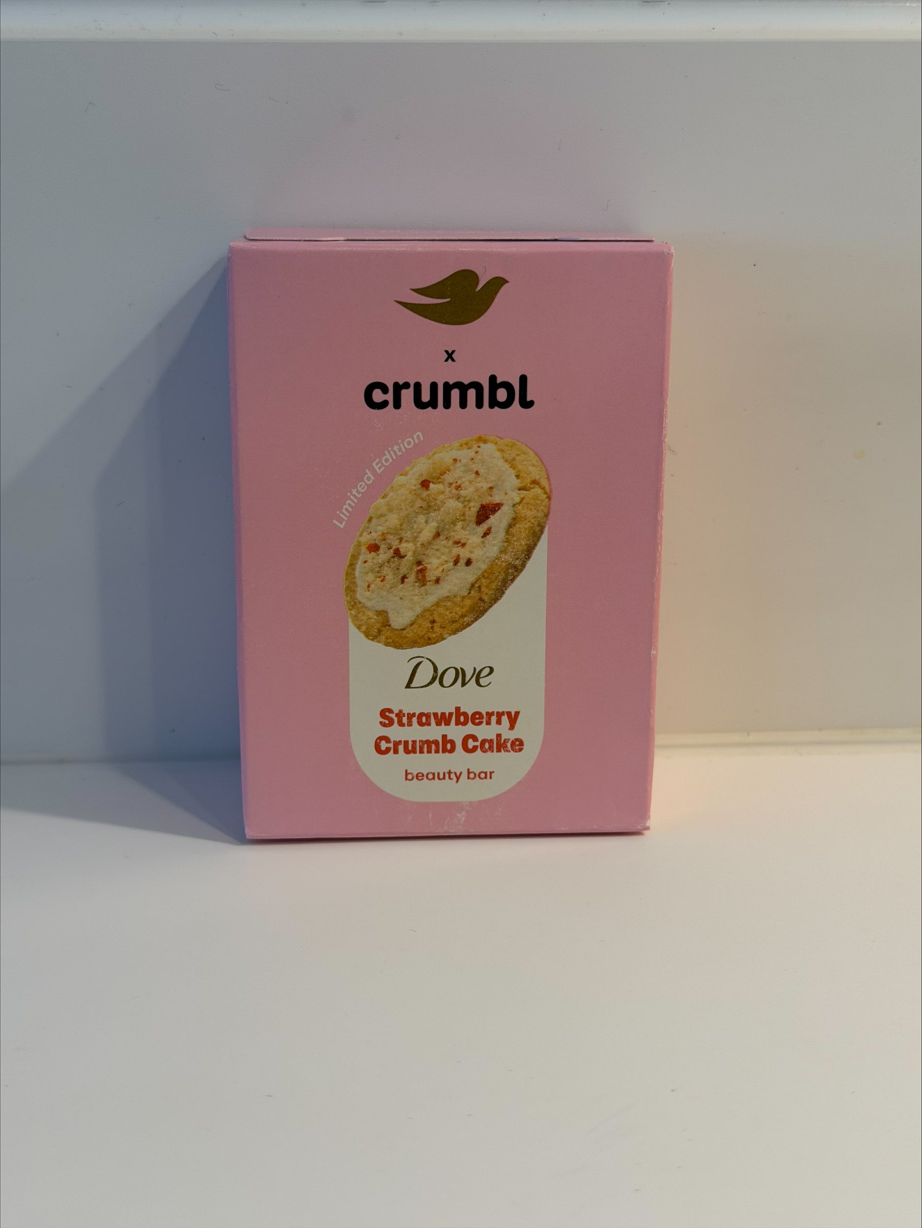 Dove x Crumbl Strawberry Crumb Cake Soap Bar