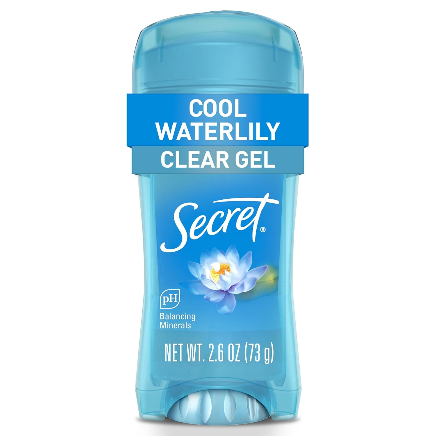 Secret Clear Gel Deodorant Cool Waterlily 2.6 oz