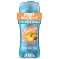 Secret Invisible Solid Deodorant Sweet Nectarine 2.6 oz