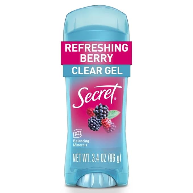 Secret Clear Gel Deodorant Refreshing Berry 2.6 oz