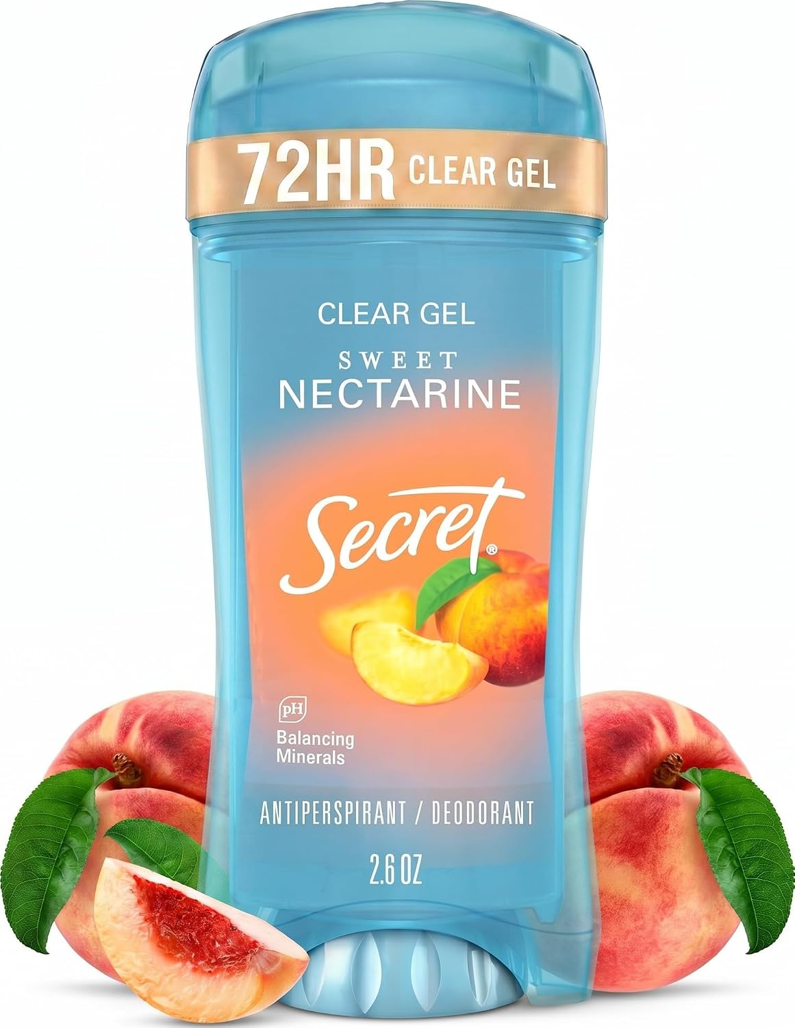 Secret Clear Gel Deodorant Sweet Nectarine 2.6 oz