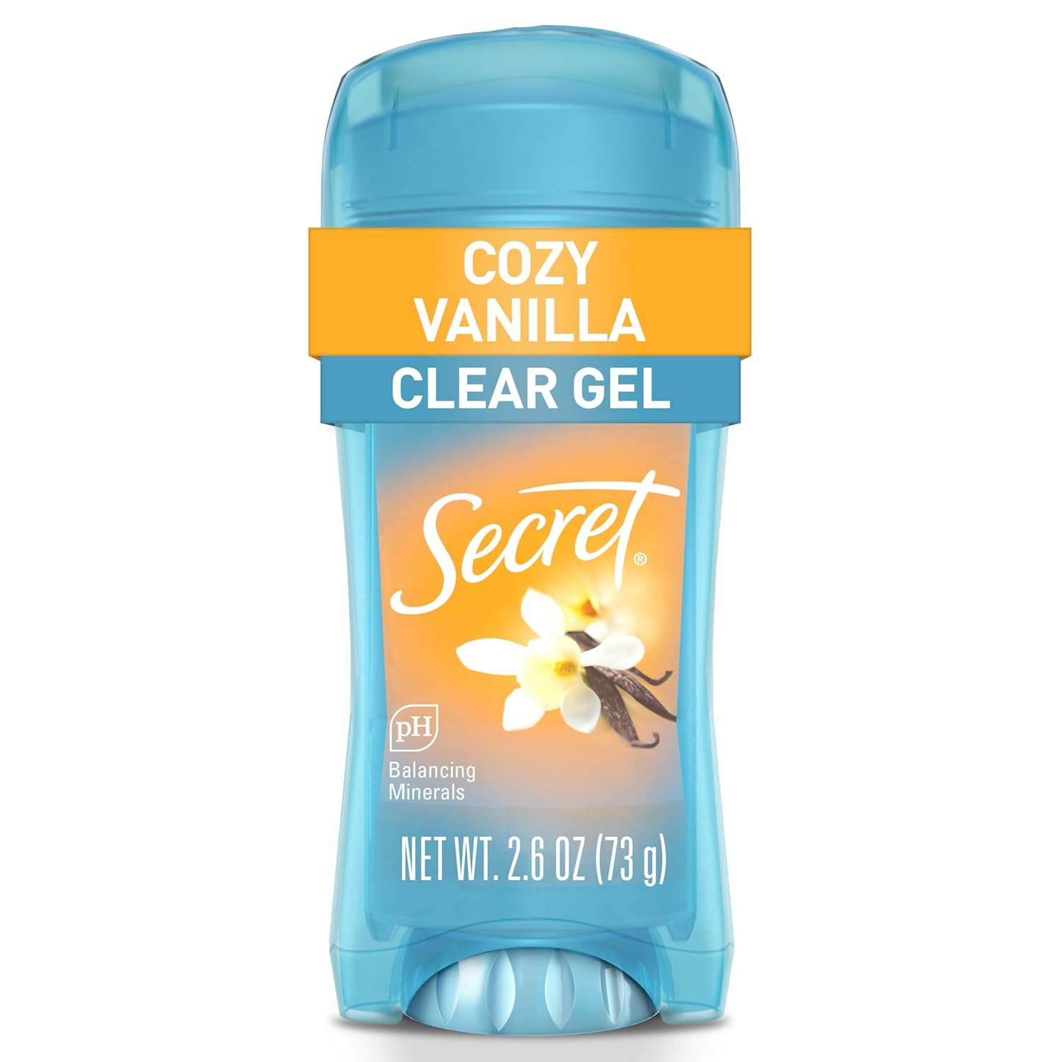 Secret Clear Gel Deodorant Cozy Vanilla 2.6 oz