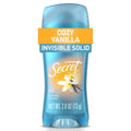 Secret Invisible Solid Deodorant Cozy Vanilla 2.6 oz