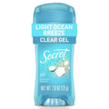 Secret Clear Gel Deodorant Light Ocean Breeze 2.6 oz