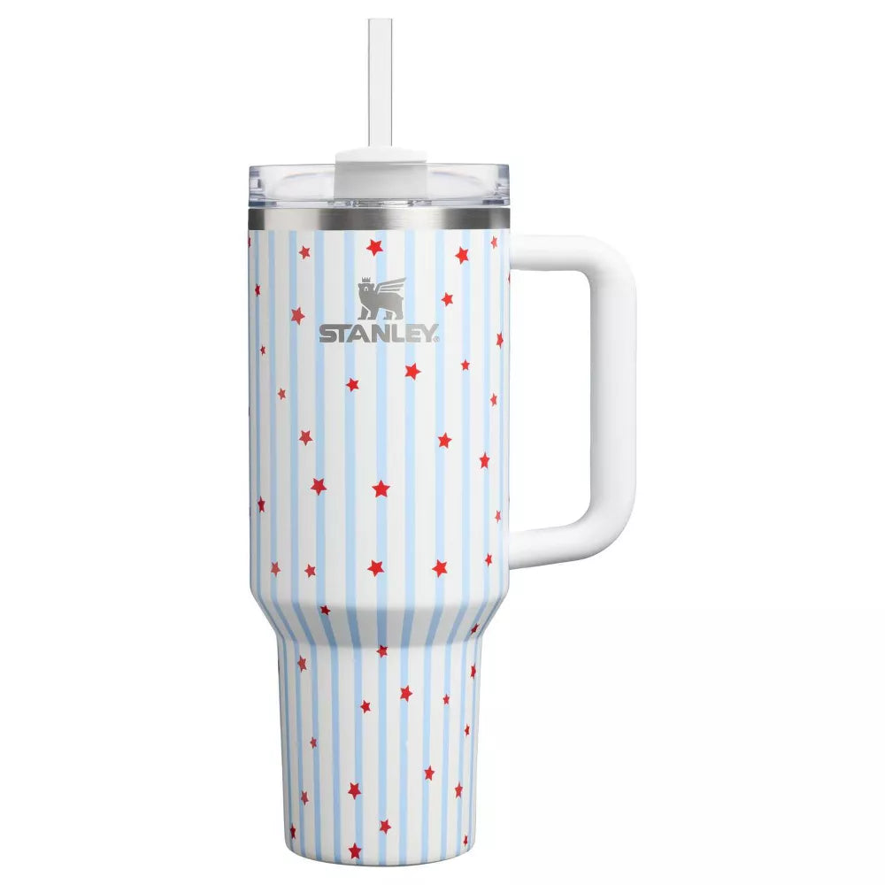 Stanley Cup 40 oz Blue Starry Stripes
