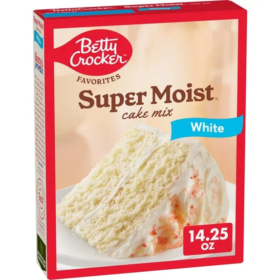 Betty Crocker White Cake Mix 14.25oz