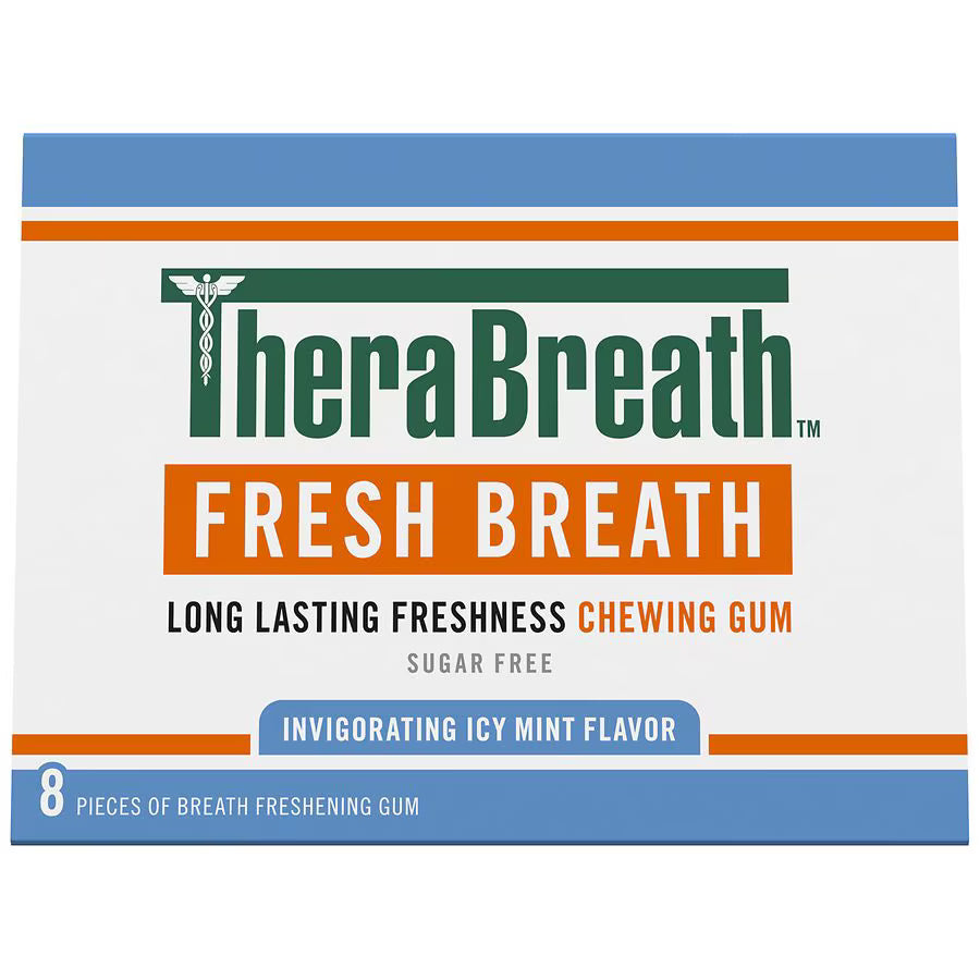 Therabreath Fresh Breath Chewing Gum (8 pieces)
