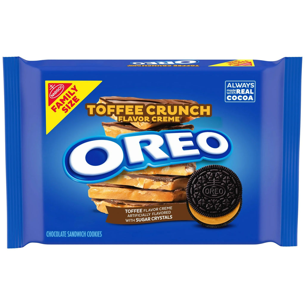 Oreo Toffee Crunch 17oz Family Size