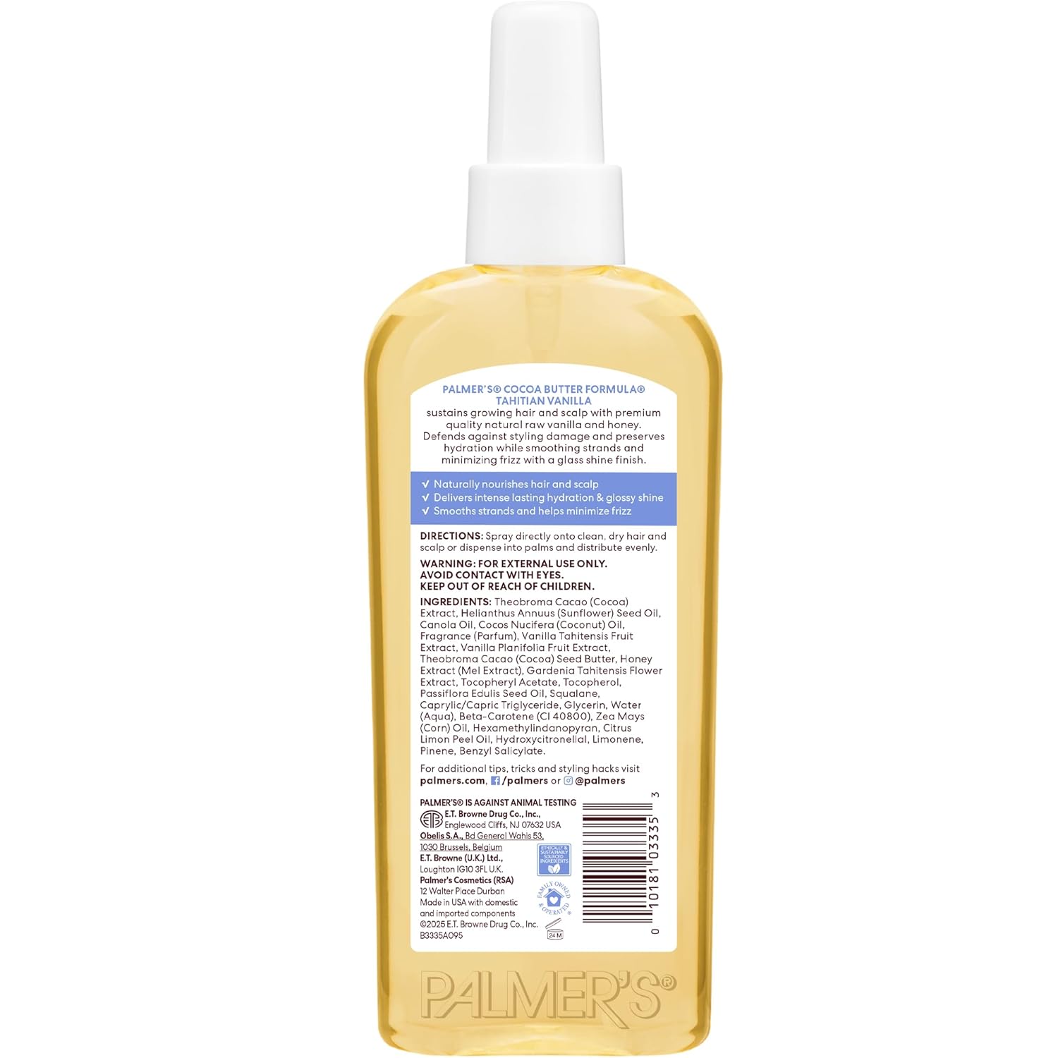 Palmer's Tahitian Vanilla Hair and Scalp Oil