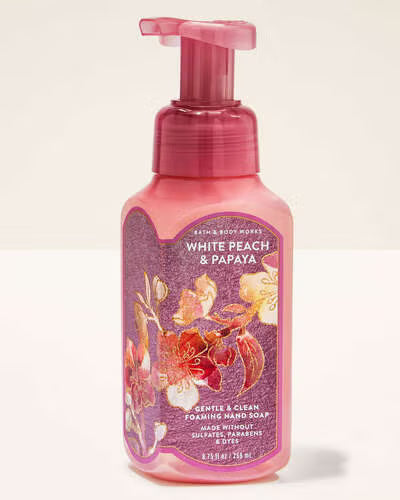 White Peach and Papaya Foaming Hand Soap